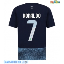 Camisa de time de futebol Al-Nassr Cristiano Ronaldo #7 Replicas 2º Equipamento 2025-26 Manga Curta